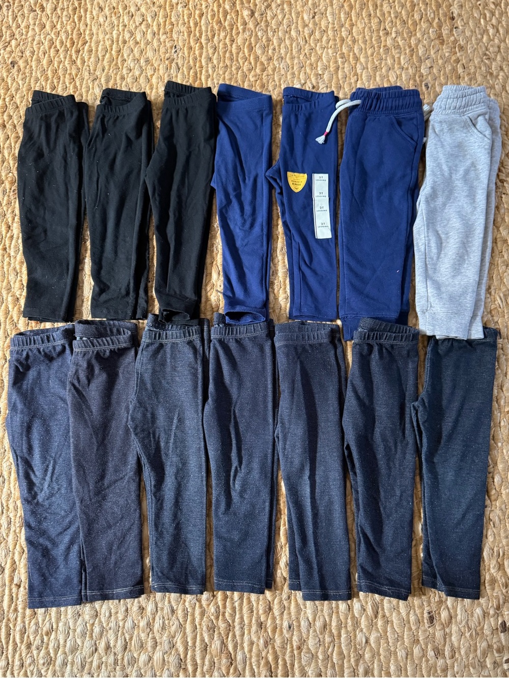 Cat & Jack 2T leggings/joggers bundle